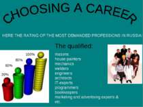 Choosing Career