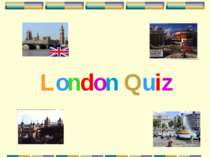 London: English Quiz
