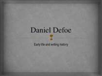 "Daniel Defoe"