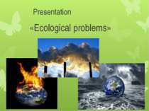 "Ecological problems"