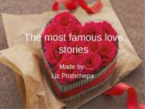 "The most famous love stories"