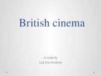 "British cinema"