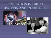 Education in Great Britain and the USA