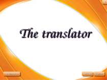 "The translator"