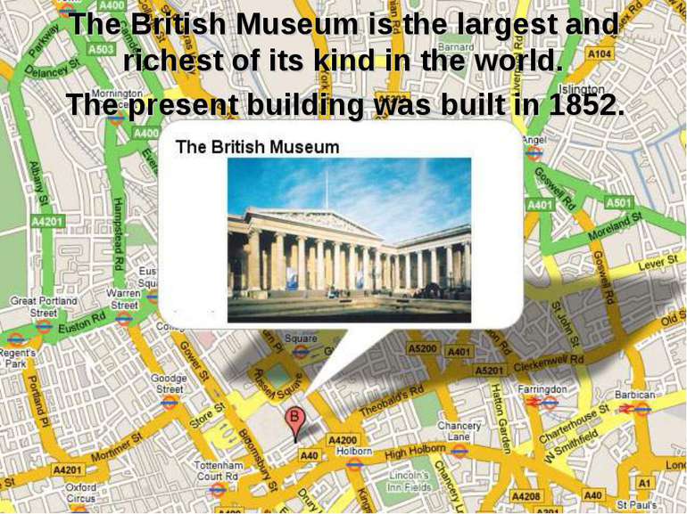 The British Museum is the largest and richest of its kind in the world. The p...