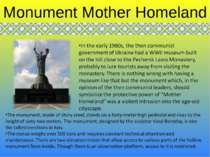 Monument Mother Homeland