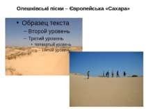 Олешківські піски – Європейська «Сахара»