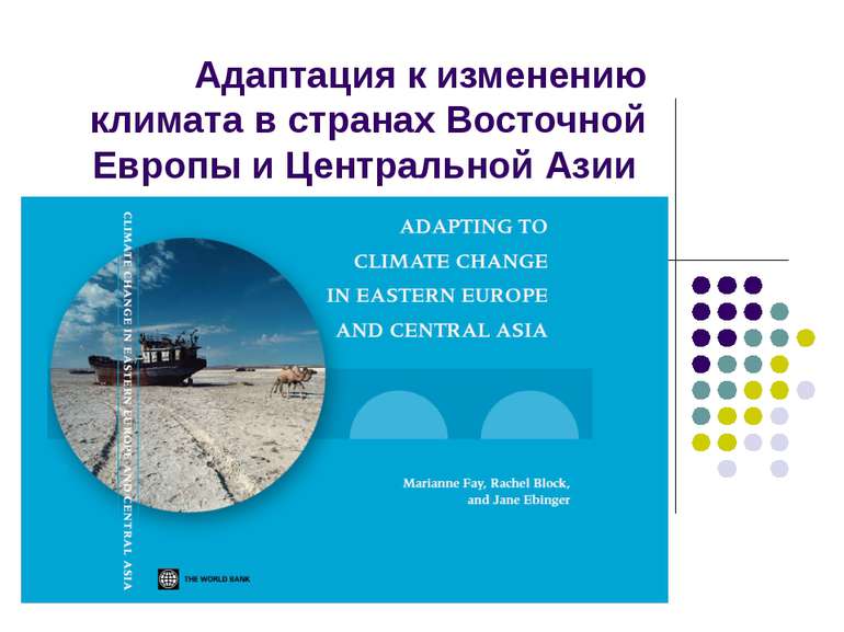 Адаптация к изменению климата в странах Восточной Европы и Центральной Азии