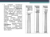 У грецькій архітектурі панувало три стилі: доричний, іонічний, коринфський. Н...
