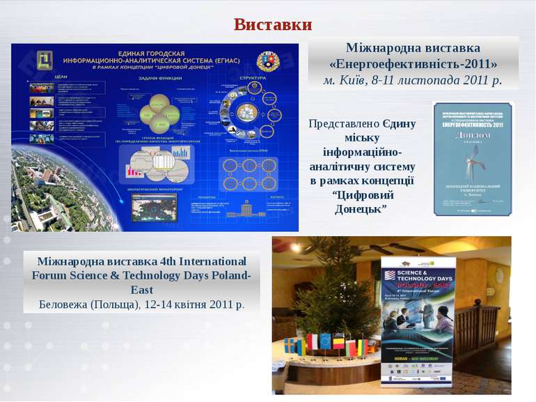 Міжнародна виставка «Енергоефективність-2011»м. Київ, 8-11 листопада 2011 р.