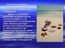 Біологічні ресурси Чорного моря взагалі не мають чіткої тенденції до поліпшен...