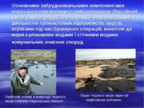 Берег Чорного моря вкритий нафтовими плямами. Основними забруднювальними комп...