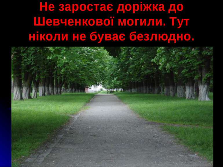 Не заростає доріжка до Шевченкової могили. Тут ніколи не буває безлюдно.
