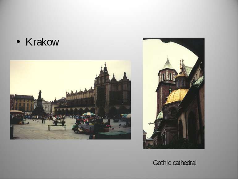 Krakow Gothic cathedral