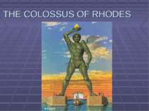 THE COLOSSUS OF RHODES
