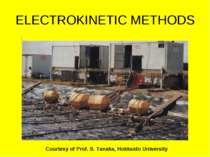 ELECTROKINETIC METHODS Courtesy of Prof. S. Tanaka, Hokkaido University