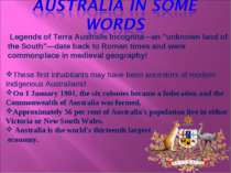 Legends of Terra Australis Incognita—an "unknown land of the South"—date back...