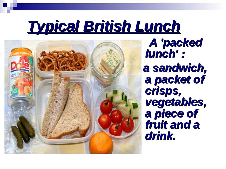 Ланч перевод. English meals презентация. Packed lunch in Britain. Английский школьный еда. Luncheon в британском.