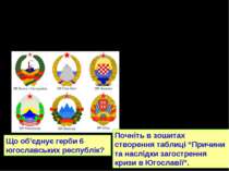 Загострення міжнаціональних відносин та політичної ситуації в країні. Констит...