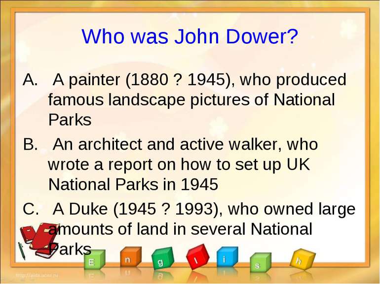 Who was John Dower? A painter (1880 ? 1945), who produced famous landscape pi...