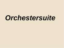 Orchestersuite