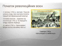 Початок революційних воєн У лютому 1792 р. Австрія і Пруссія уклали угоду, як...