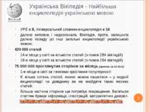 Українська Вікіпедія - Найбільша енциклопедія українською мовою УРЕ х 8, Унів...