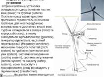 Будова вітроенергетичної установки  Вітроенергетична установка складається з ...