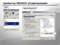 Архіватор WinRAR: розархівування ЛКМ куди розпакувати? вибір папки