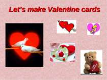 Let’s make Valentine cards