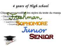 4 years of High school