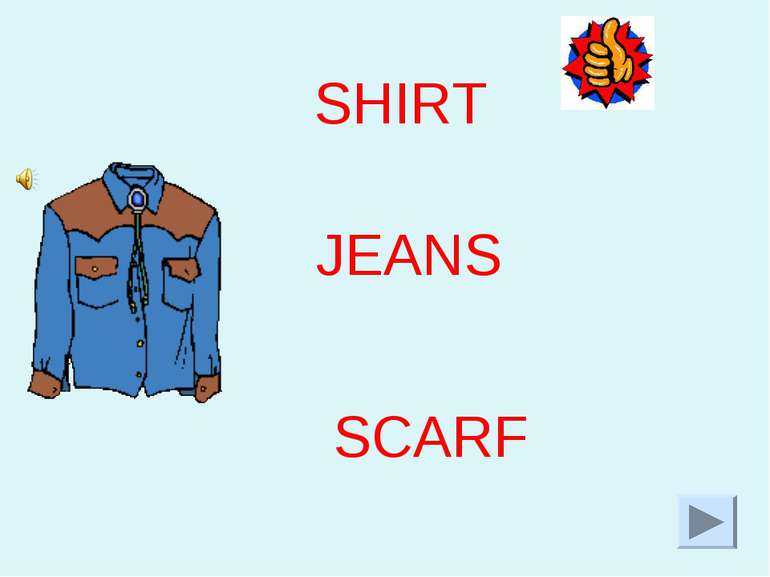 JEANS SHIRT SCARF
