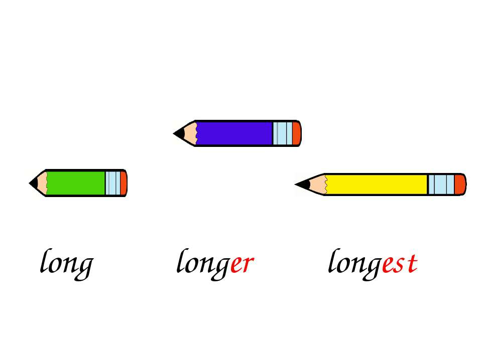 Comparatives superlatives 