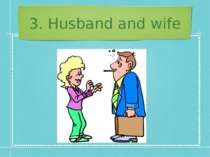 3. Husband and wife