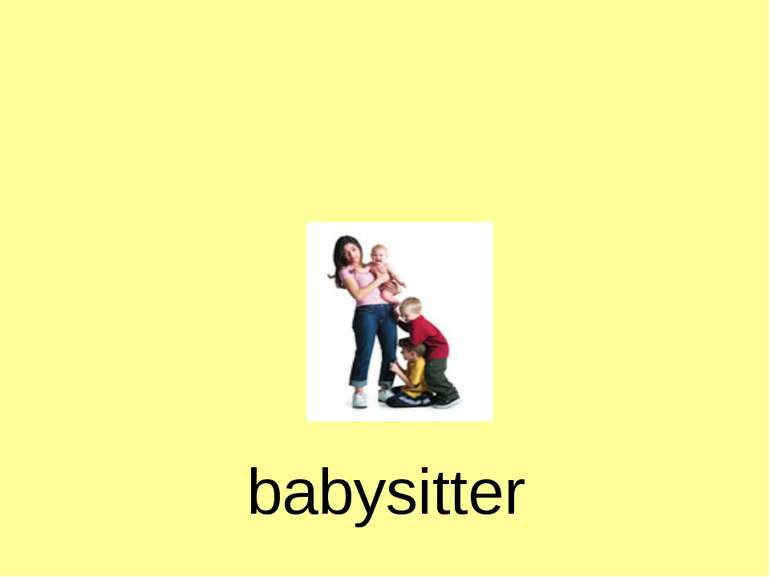 babysitter