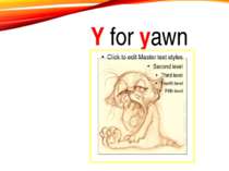 Y for yawn