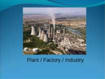 Plant / Factory / Industry