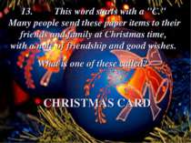 CHRISTMAS CARD