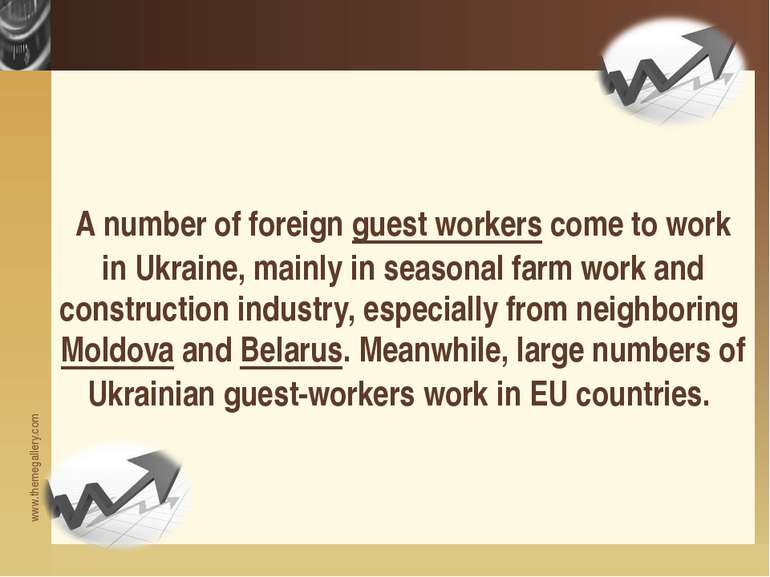 A number of foreign guest workers come to work in Ukraine, mainly in seasonal...