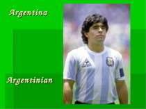 Argentina Argentinian
