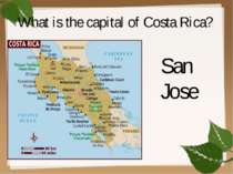 What is the capital of Costa Rica? San Jose
