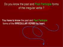 Do you know the past and Past Participle forms of the irregular verbs ? You h...