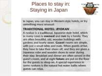 Places to stay in: Staying in Japan