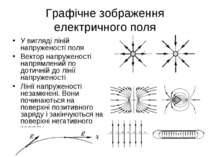 Графічне зображення електричного поля У вигляді ліній напруженості поля Векто...