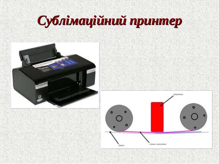 Сублімаційний принтер