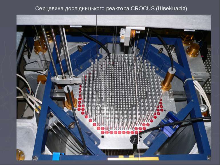 Серцевина дослідницького реактора CROCUS (Швейцарія)
