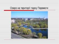 Озеро на території парку Перемоги