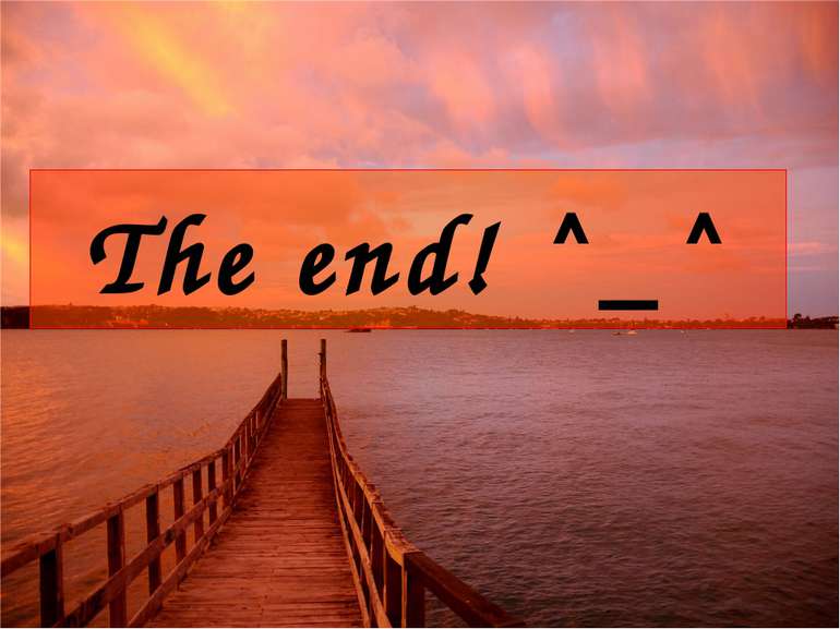 The end! ^_^