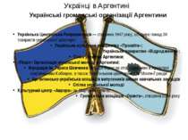 Українська Центральна Репрезентація — створена 1947 року, об'єднує понад 30 т...