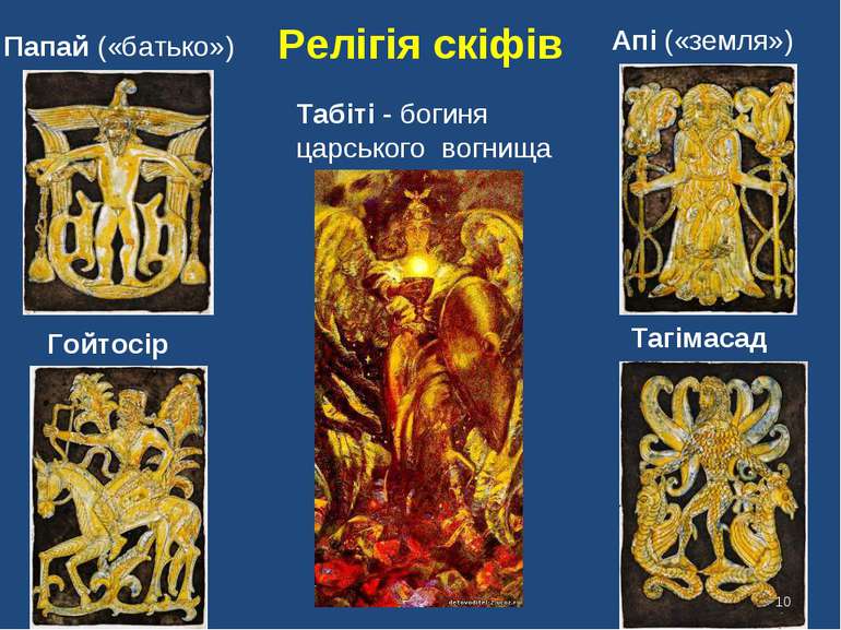 Табіті - богиня царського вогнища Папай («батько») Гойтосір Апі («земля») Таг...